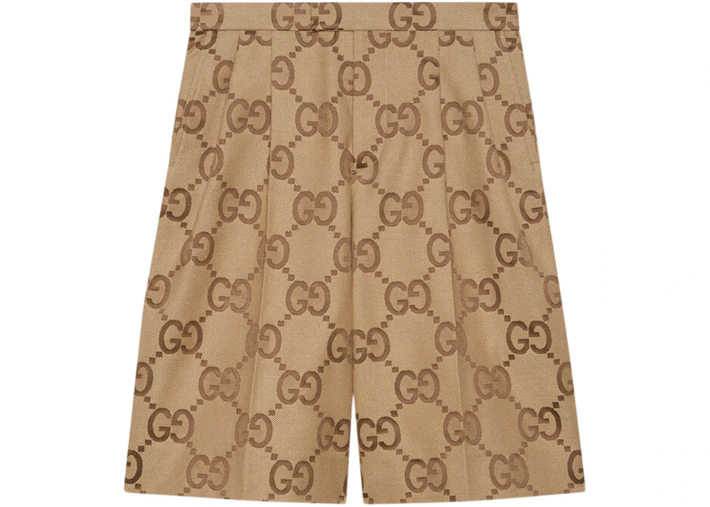 Gucci Jumbo GG Canvas Shorts Beige/Ebony - vue 360