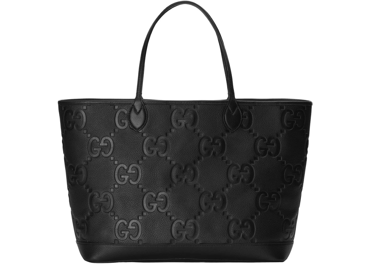 Gucci Jumbo GG Large Tote Bag Black - vue secondaire B