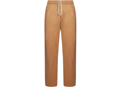 Gucci Logo-Print Drawstring Pants Beige - apparel view 2