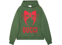 Gucci Manifesto Oversize Hoodie Green
