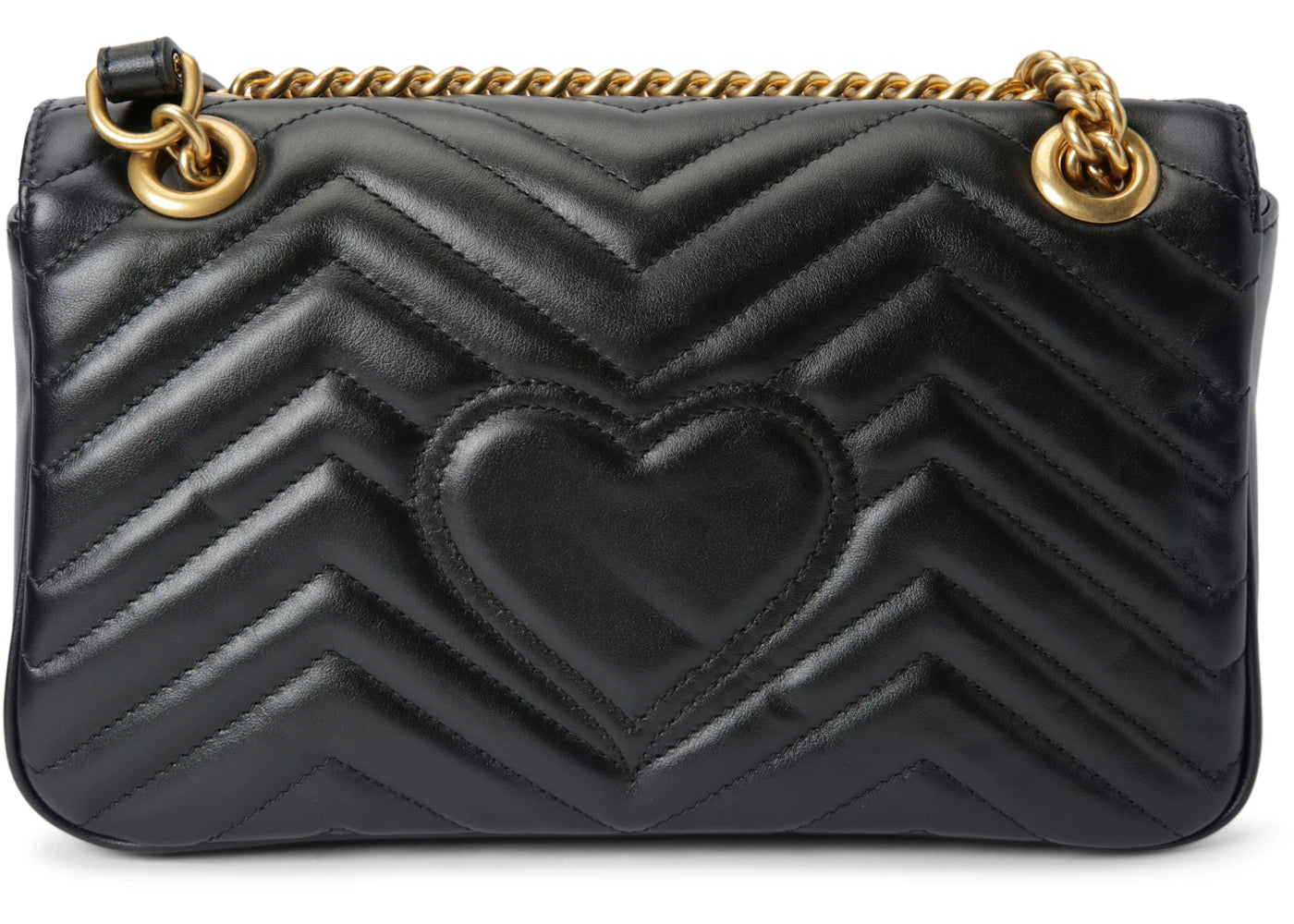 Gucci GG Marmont Small Matelasse Bag Black - vue secondaire B