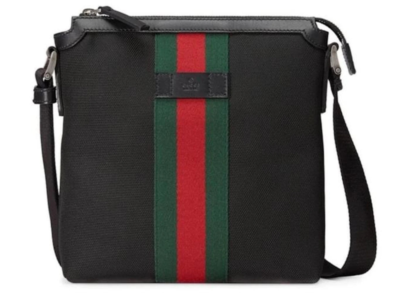 Gucci Messenger Bag Schwarz - vue 360