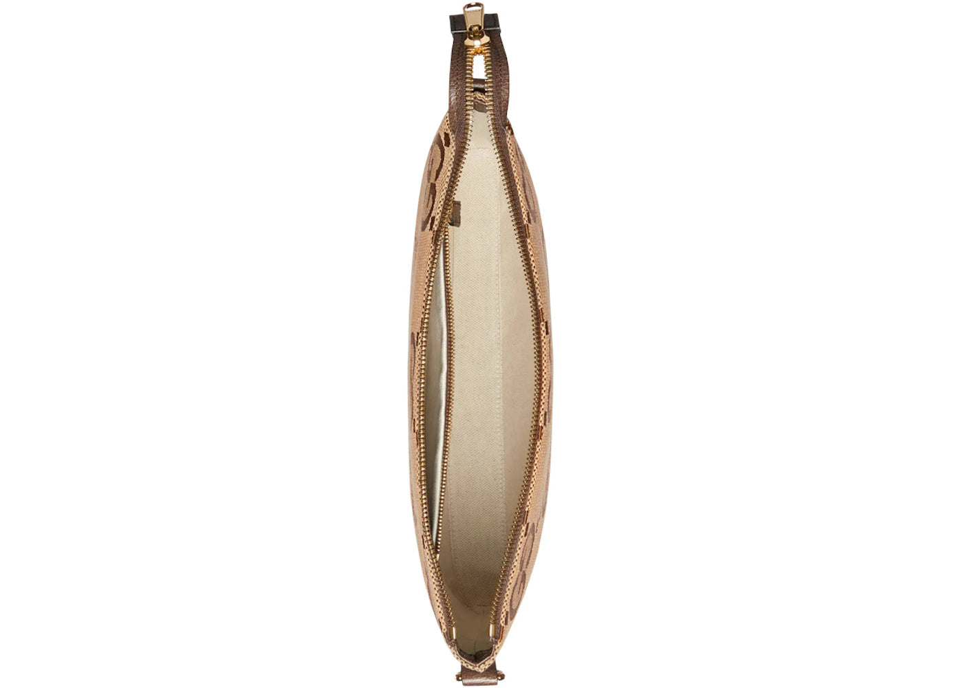 Gucci Messenger Bag Jumbo GG Camel/Ebony - vue secondaire B