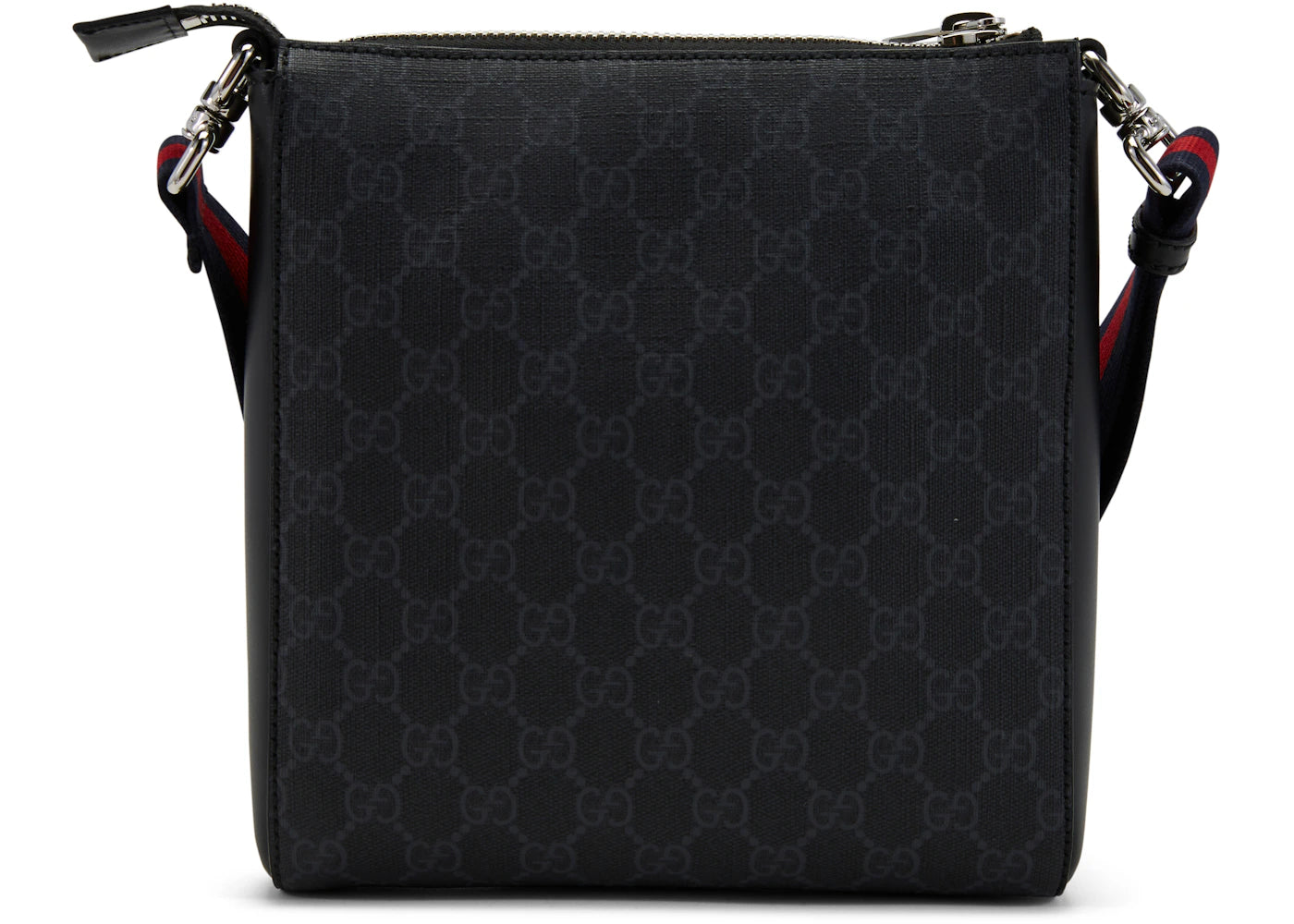 Gucci Messenger GG Supreme Small Black/Grey - vue secondaire B