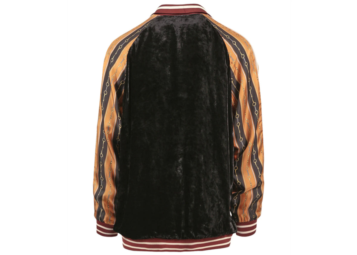 Gucci Mixed Media Track Jacket Black - vue secondaire B