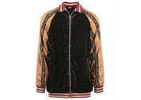 Gucci Mixed Media Track Jacket Black