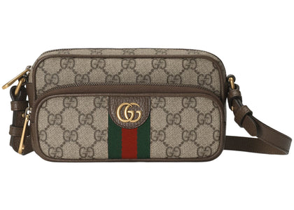 Gucci Ophidia Bag Mini GG Supreme Beige/Ebony - authentic Gucci product