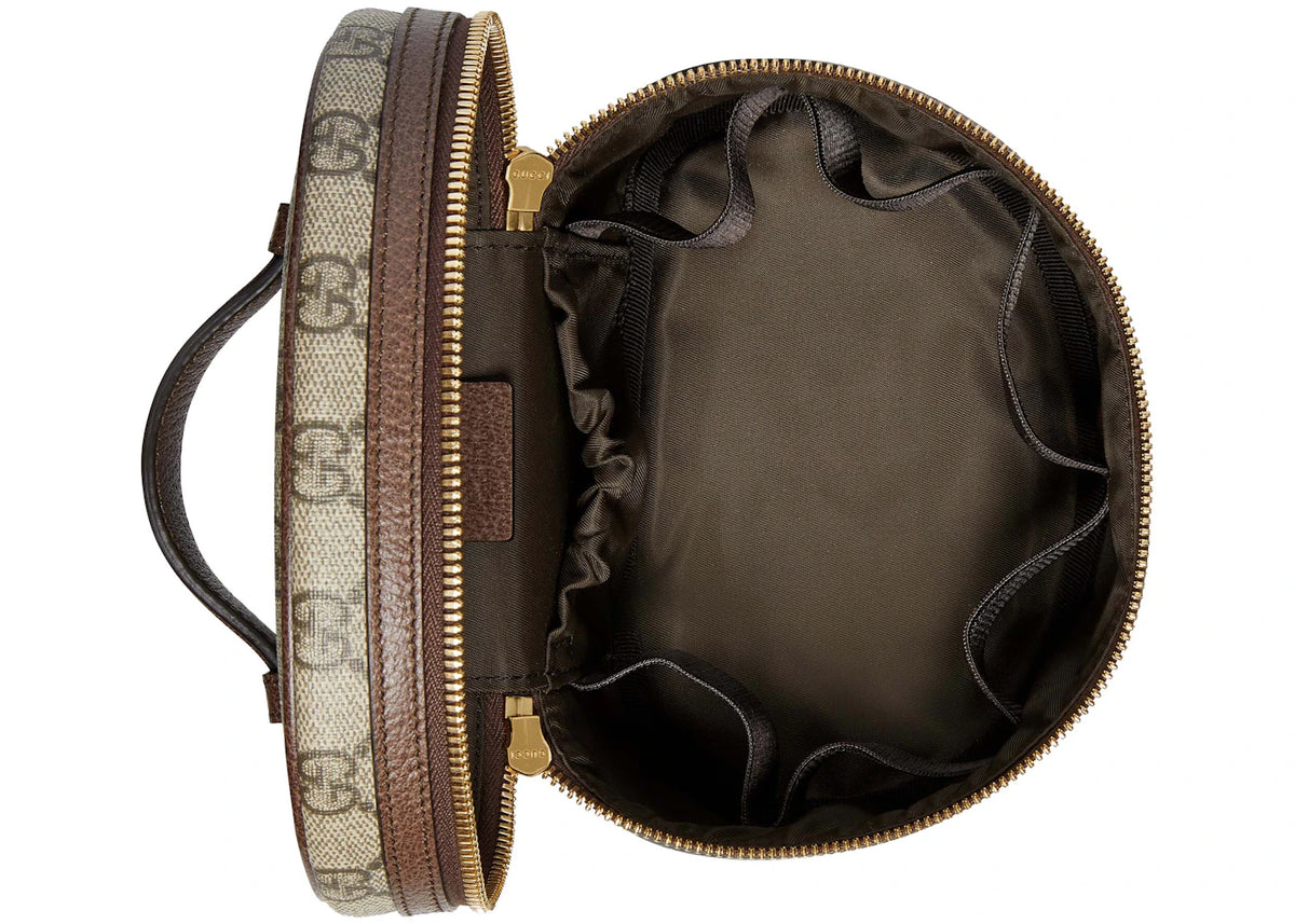 Gucci Ophidia Cosmetic Case Beige/Ebony/Web - vue secondaire B