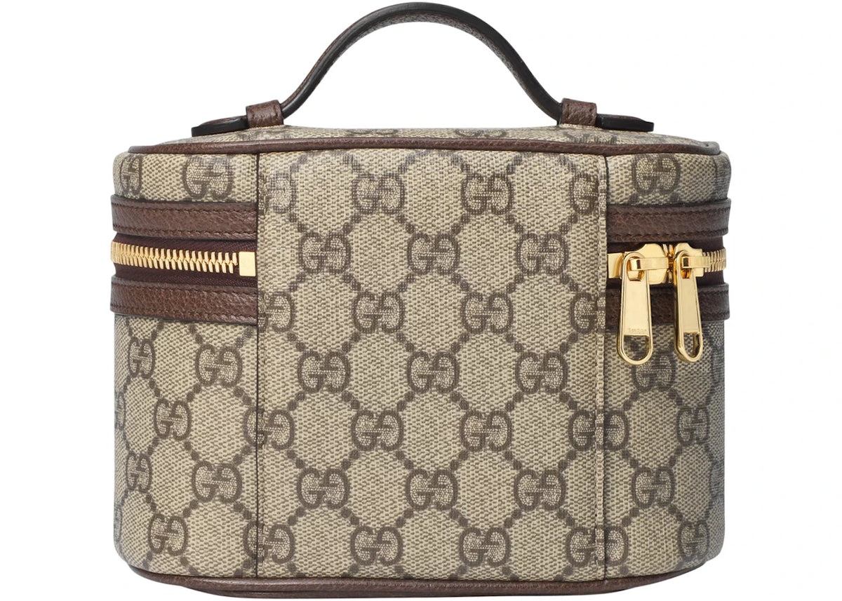 Gucci Ophidia Cosmetic Case Beige/Ebony/Web - vue secondaire B