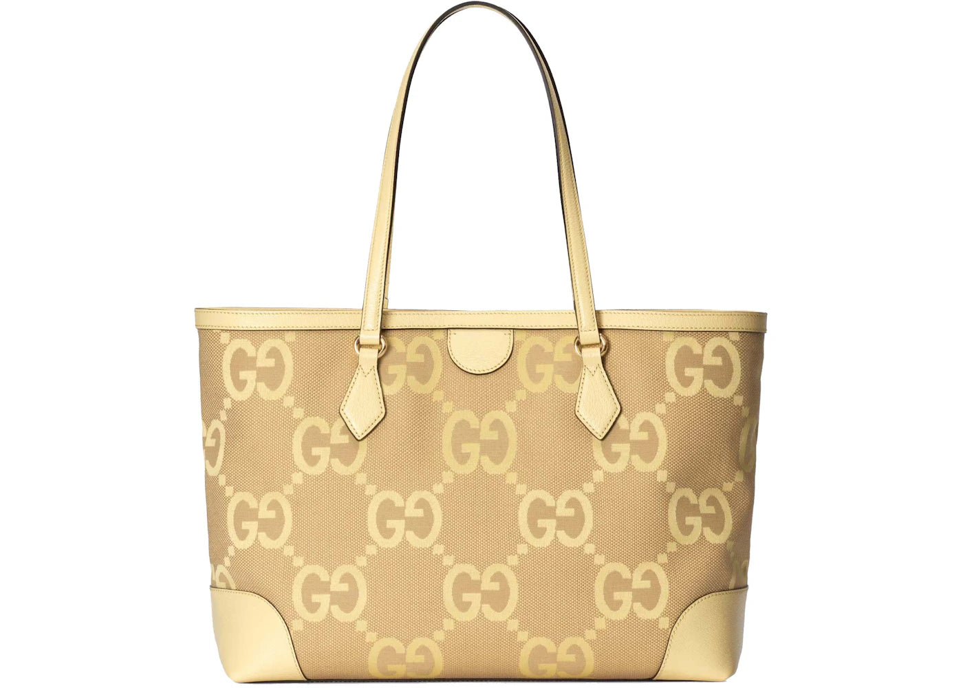 Gucci Ophidia Jumbo GG Medium Tote Beige/Banana - vue secondaire A