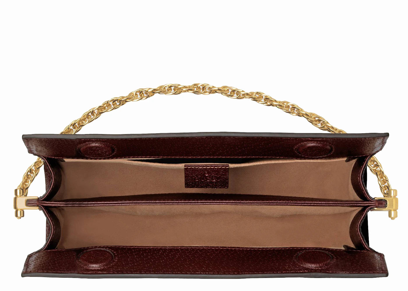 Gucci Ophidia Shoulder Bag Leather Small Burgundy - vue secondaire B