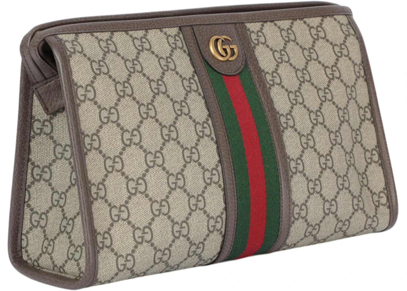 Gucci Ophidia Zipped Pouch Beige/Ebony - vue secondaire B