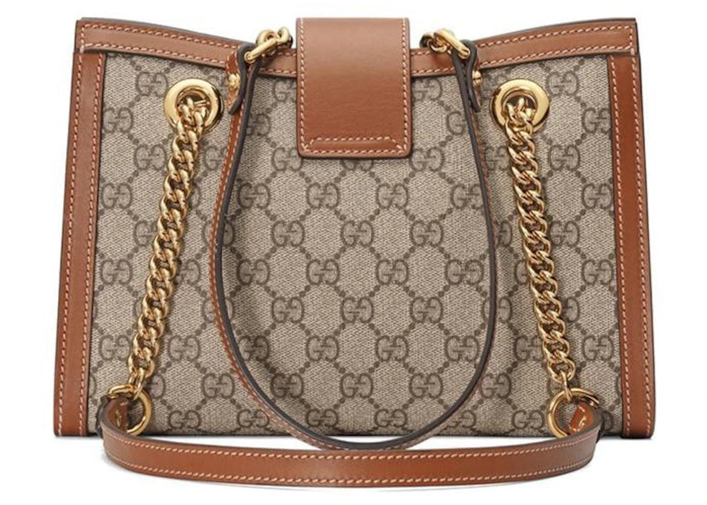 Gucci Padlock Tote Brown - vue secondaire A
