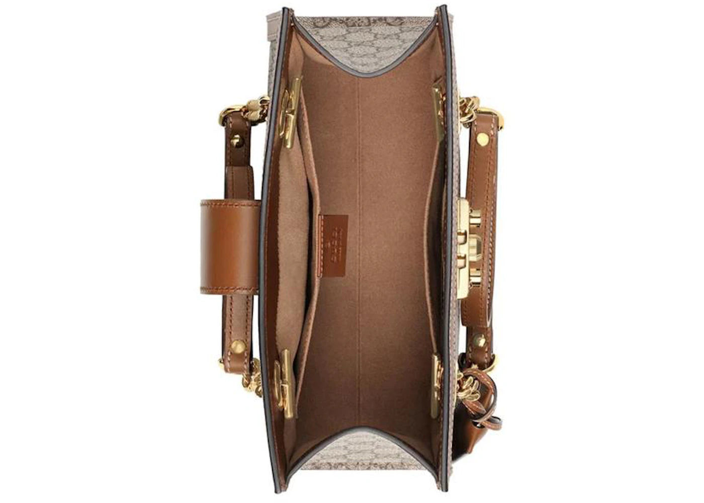 Gucci Padlock Tote Brown - vue secondaire B