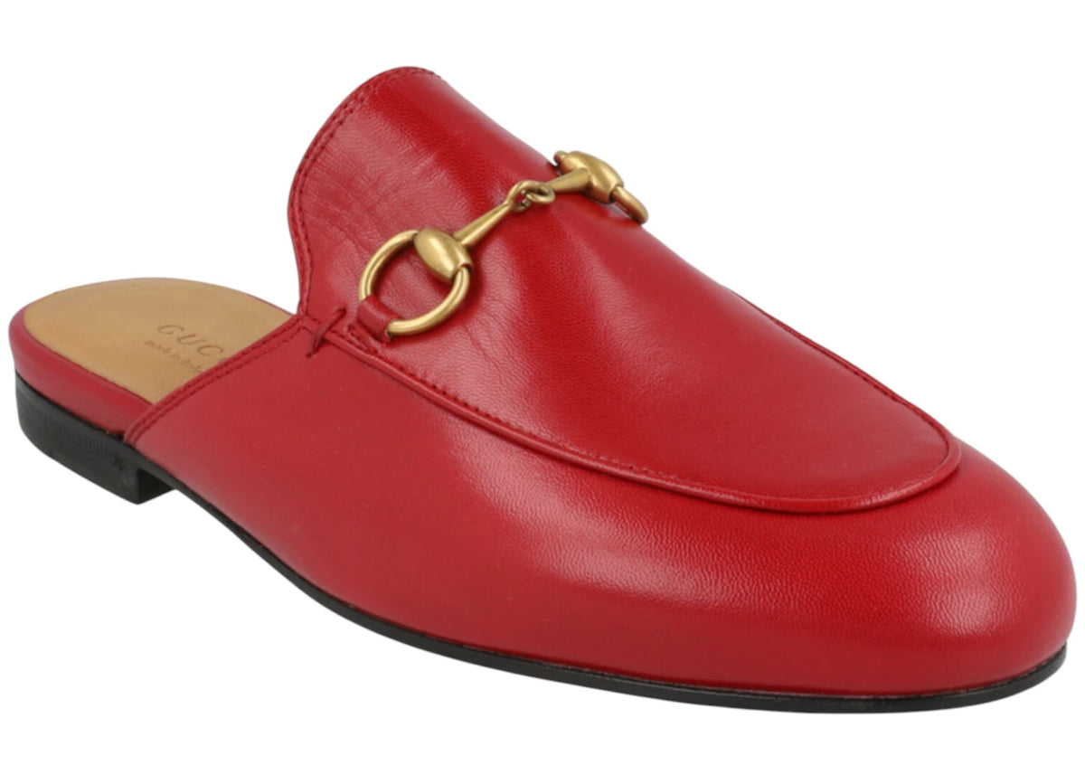 Gucci Princetown Mule Hibiscus Red (Women's) - vue secondaire B