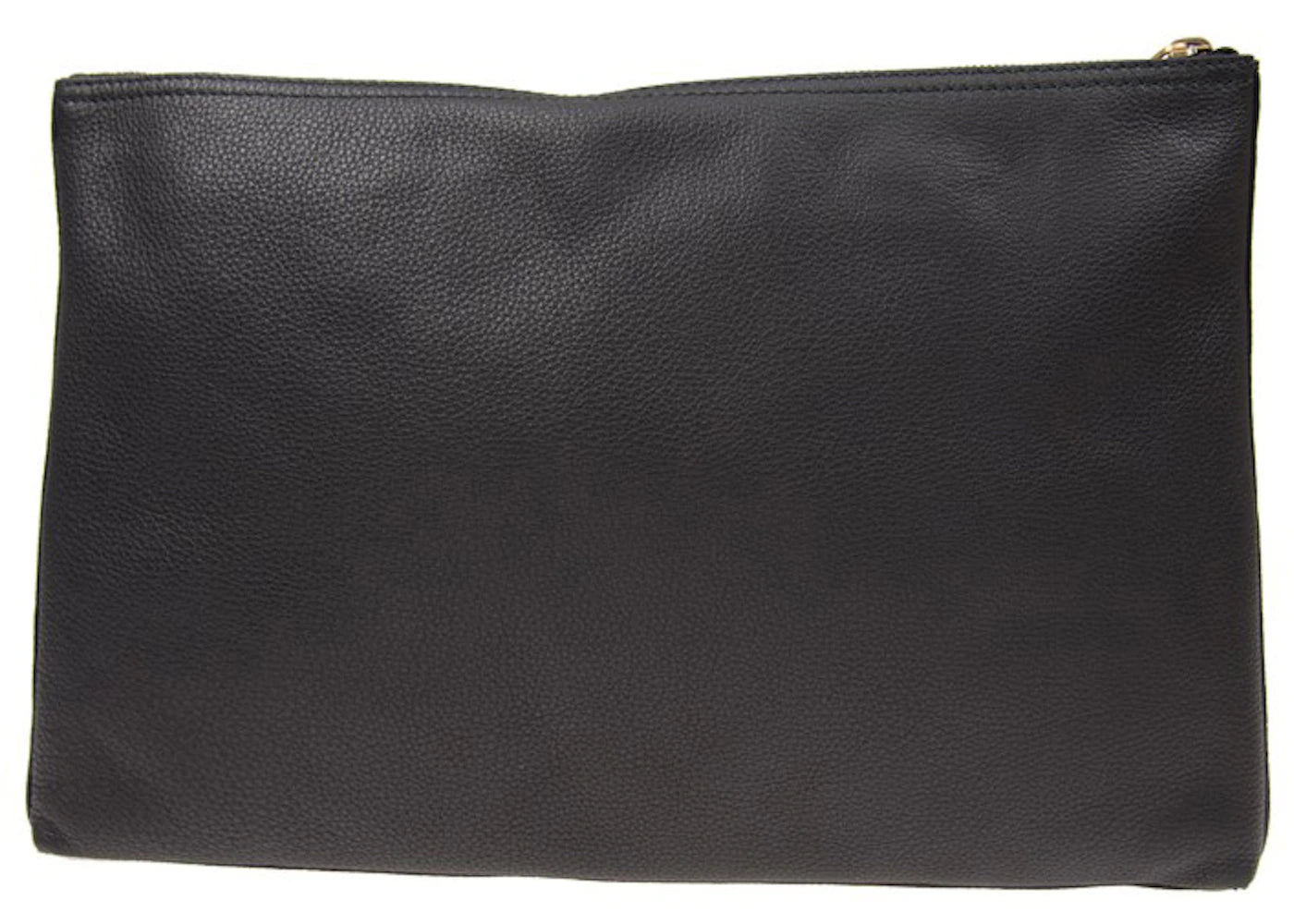 Gucci Portfolio aus Leder mit Print, groß, schwarz - vue secondaire A