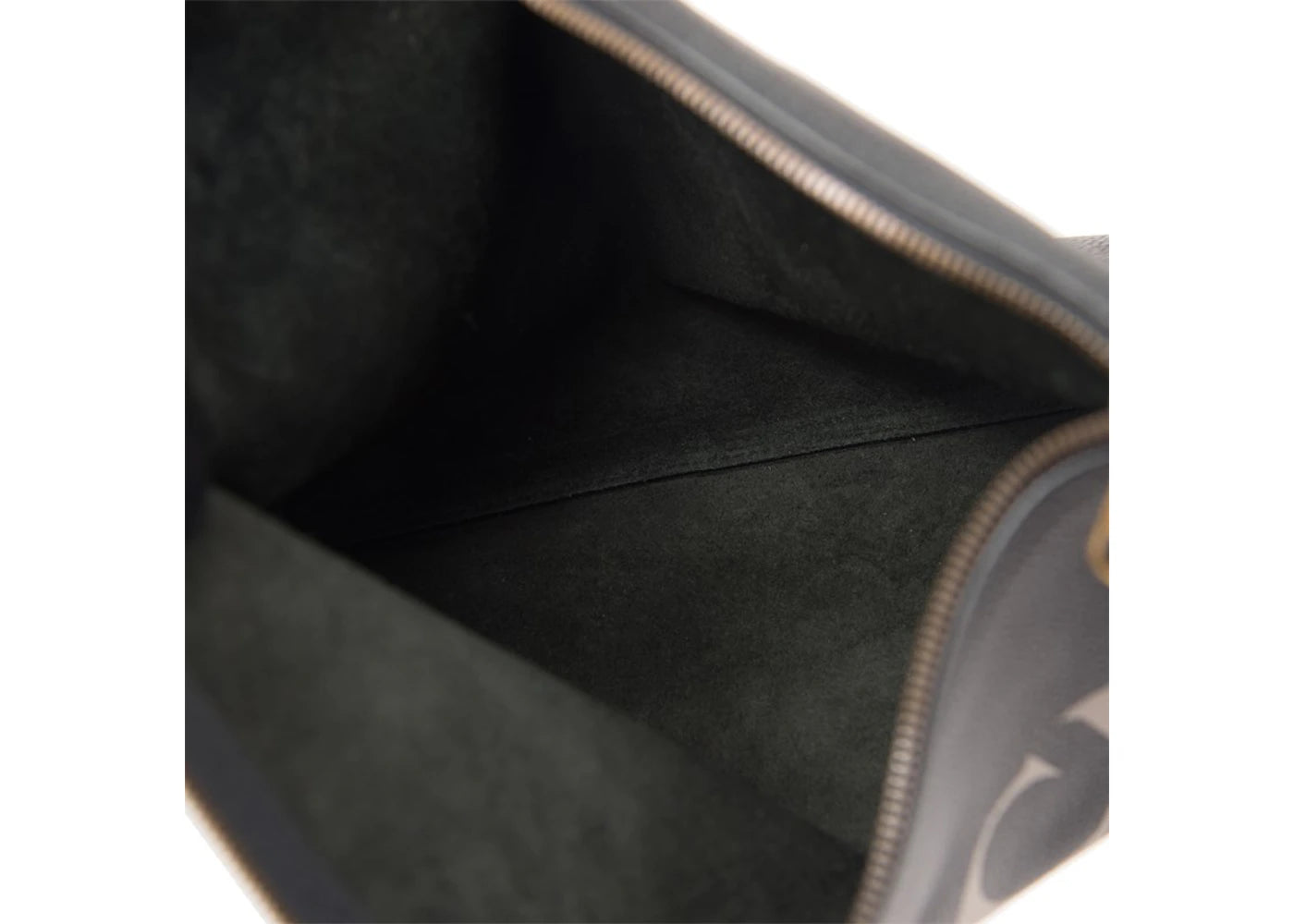 Gucci Portfolio aus Leder mit Print, groß, schwarz - vue secondaire B
