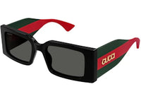 Gucci Rectangle Sunglasses Black Grey (GG1860S-001-52)