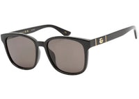 Gucci Rectangular Sunglasses Black/Grey (GG0637SK-001)