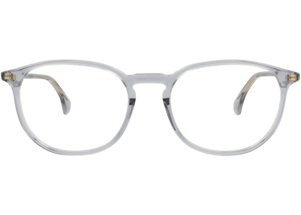 Gucci Round-Frame Recycled Acetate Optical Frames Light Blue Light Blue Transparent (GG0551O-30008225-017) - vue secondaire A
