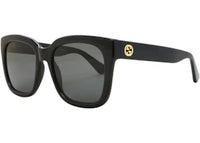 Gucci Round Frame Women (GG1338S001) Sunglasses Black