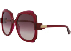 Gucci Round Oval Sunglasses Violet/Violet/Violet (GG1431S-30014433-003) - vue 360