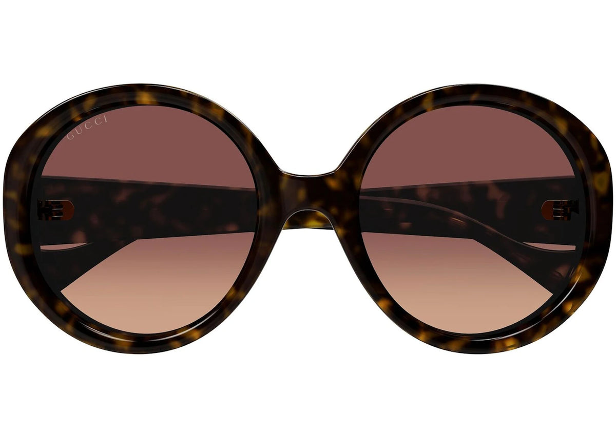 Gucci Round Sunglasses Brown (GG1256S-002-FR) - vue secondaire B