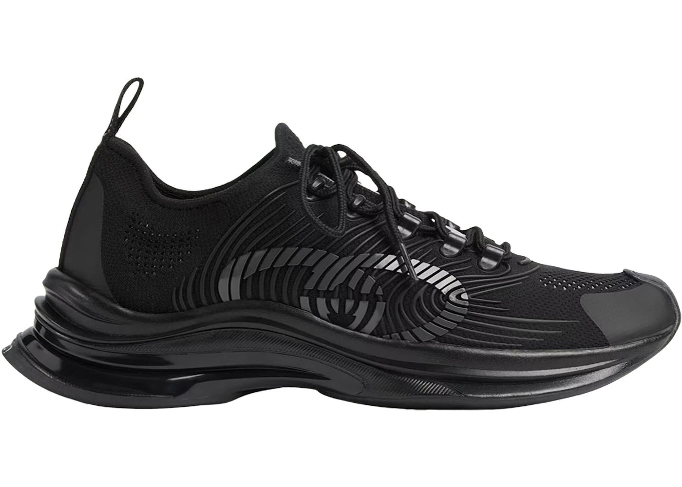 Gucci Run Sneaker Black - vue secondaire A