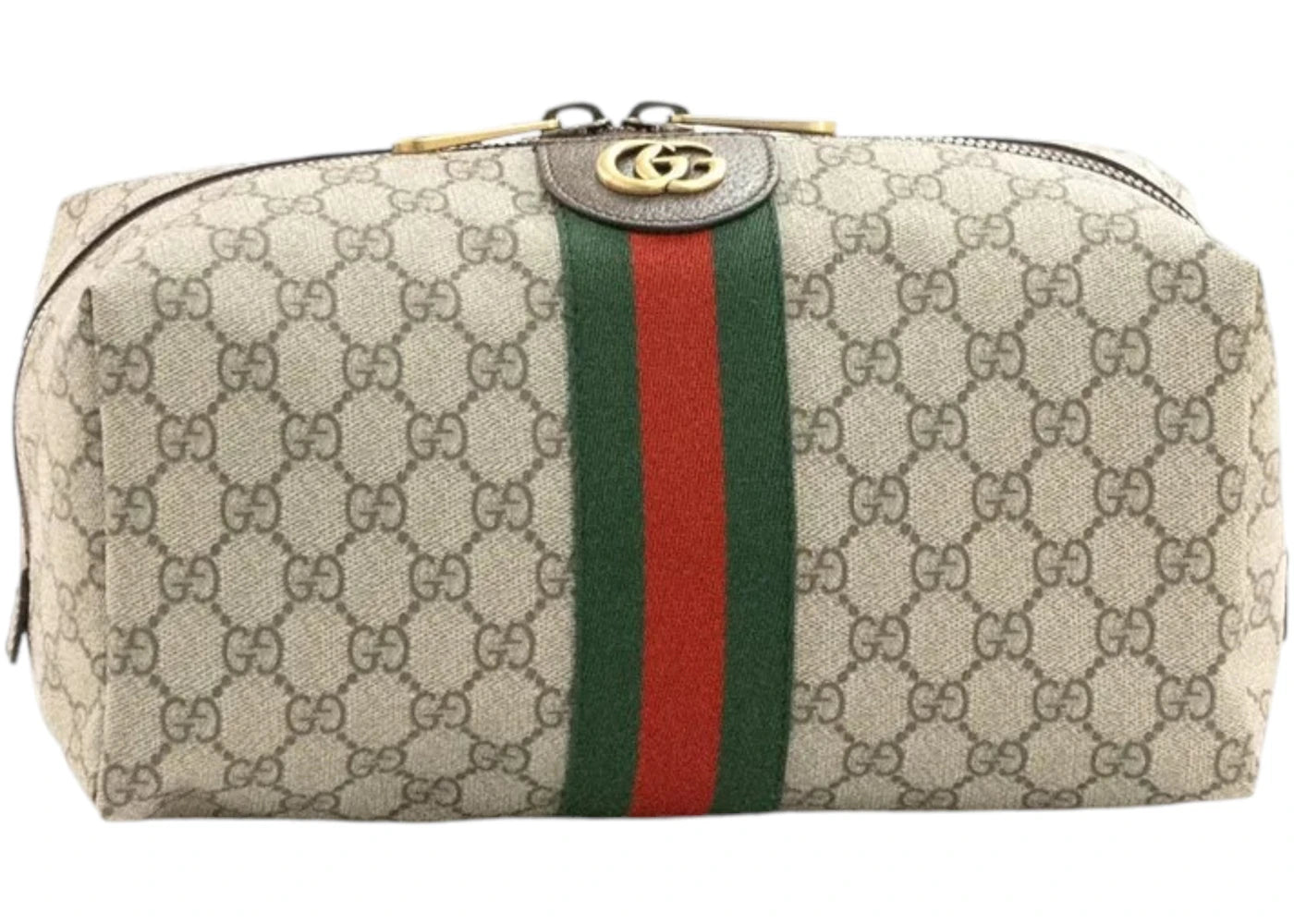 Gucci Savoy Medium Toiletry Case Beige - vue 360