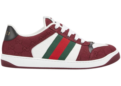 Gucci Screnner Gucci Rosso Ancora - authentic Gucci sneakers