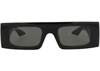 Gucci Shield-Frame Injection Sunglasses Black Black Grey (GG1646S-30015324-001)