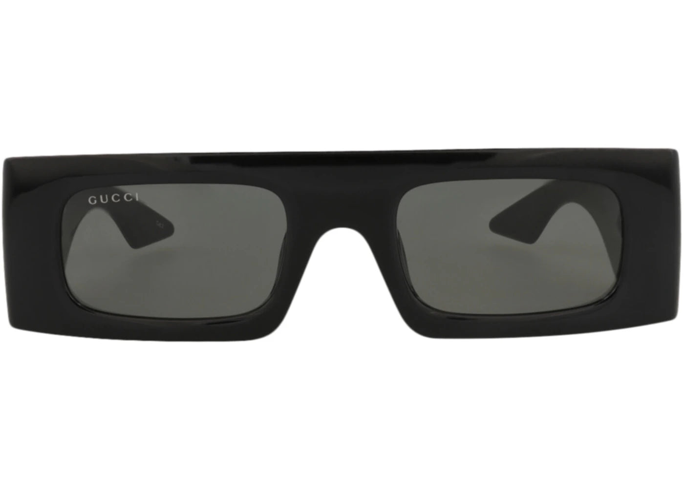 Gucci Shield-Frame Injection Sunglasses Black Black Grey (GG1646S-30015324-001) - vue secondaire A
