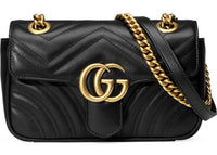 Gucci GG Marmont Matelasse Mini Black