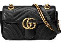 Gucci GG Marmont Matelasse Mini Black