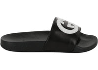 Gucci Slide Interlocking G Schwarz Weiß (Kinder)