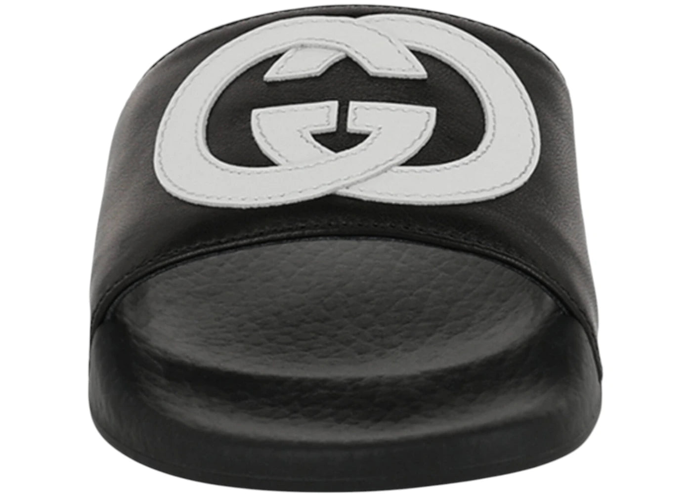 Gucci Slide Interlocking G Schwarz Weiß (Kinder)