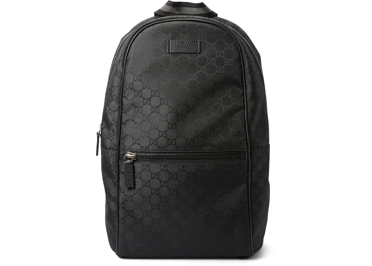 Gucci Slim Backpack GG Black - vue 360