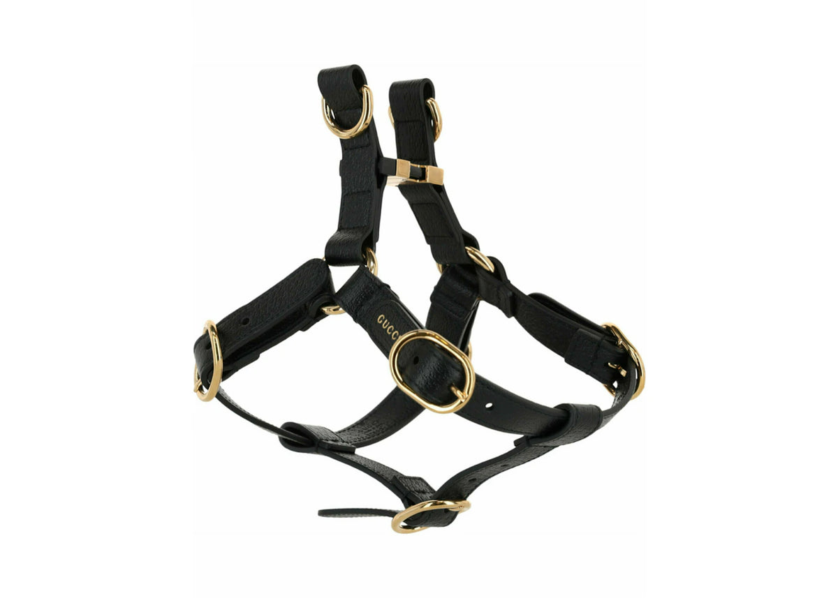 Gucci Small/Medium Pet Harness Black - vue secondaire B