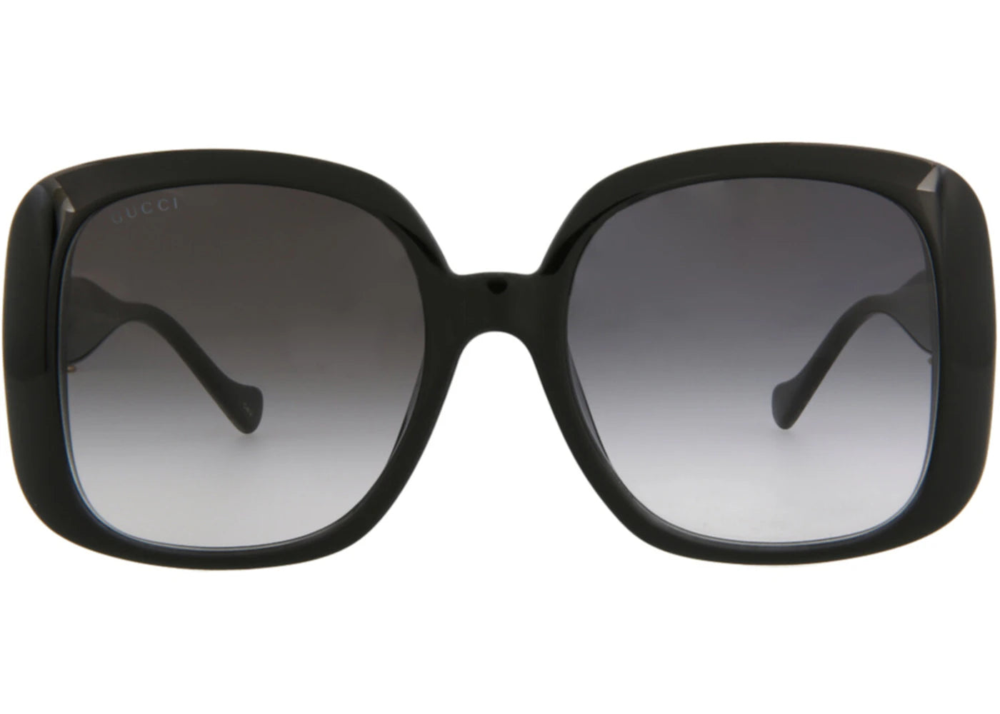Gucci Square-Frame Injection Sunglasses Black Black Grey (GG1029SA-30011778-001) - vue secondaire A
