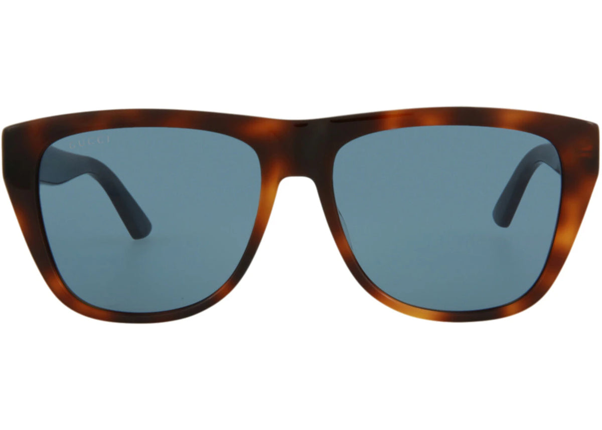 Gucci Square/Rectangle-Frame Acetate Sunglasses Havana Blue (GG0926S-30010574-002) - vue secondaire A