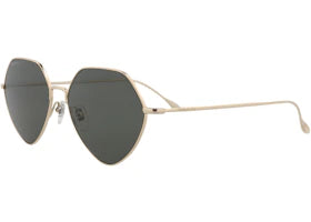 Gucci Square Rectangle Sunglasses Gold/Gold/Grey (GG1182S-30013461-001) - vue 360