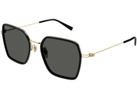 Gucci Square Sunglasses Black Gold Grey (GG1850SA-001) - vue 360