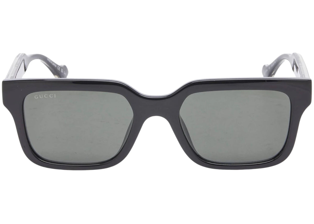 Gucci Square Sunglasses Black Grey (GG1732SK-001-55) - vue secondaire B