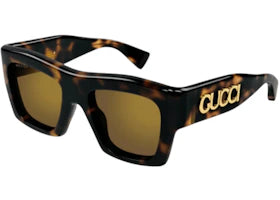 Gucci Square Sunglasses Havana (GG1772S 007) - vue 360