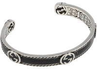 Gucci Sterling Silver Interlocking G Bracelet Silver