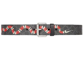 Gucci Supreme Kingsnake Belt Black - vue 360