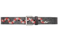 Gucci Supreme Kingsnake Belt Black