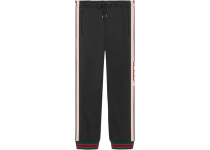 Gucci Technical Jersey Pant Black - authentic Gucci apparel