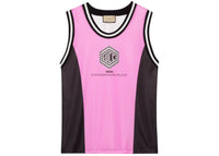 Gucci Technical Jersey Tank Top Pink