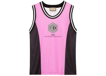 Gucci Technical Jersey Tank Top Pink - authentic Gucci apparel